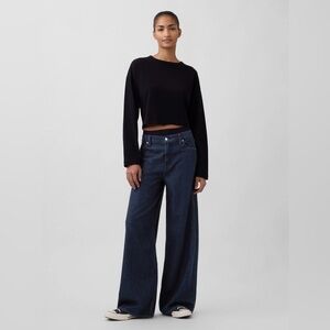GAP Mid Rise UltraSoft Baggy Jeans Size 6